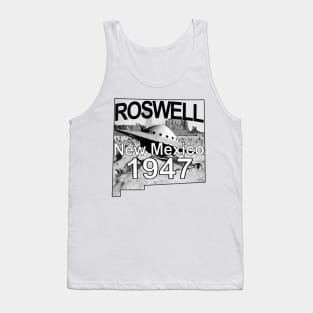 Roswell New Mexico 1947 UFO Aliens Tank Top